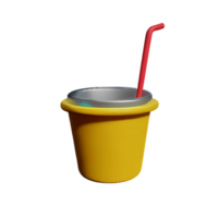 tazza 3d interpretazione icona illustrazione png