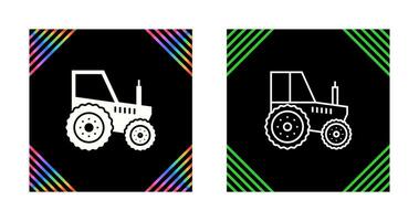 icono de vector de tractor