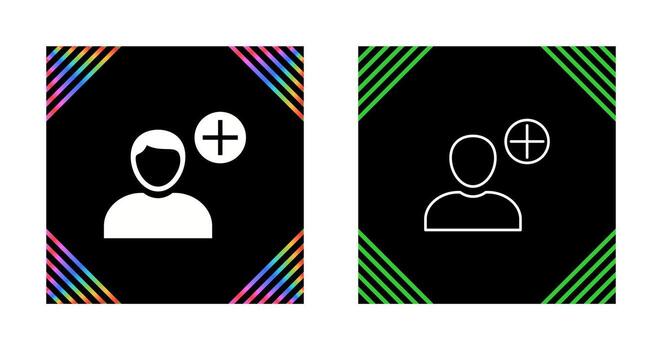 crear icono de vector de usuario