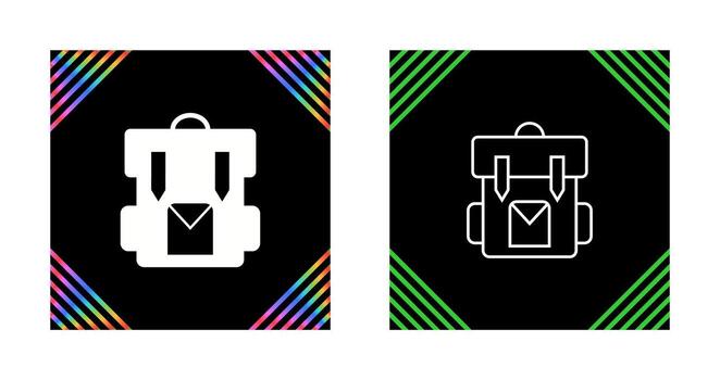 Bagpack Vector Icon