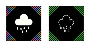 Rain Cloud Vector Icon