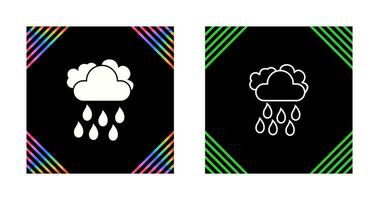 Light Rain Vector Icon