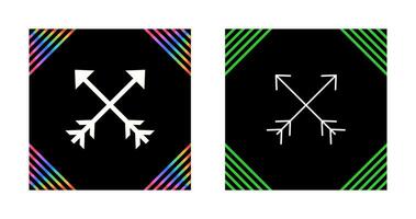 Two Arrows Vector Icon