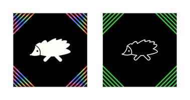 Hedgehog Vector Icon