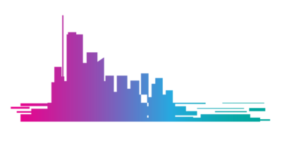 bunt Stadtbild, Stadt Horizont png