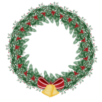 Christmas berry and wreath png