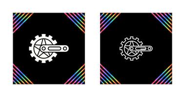 Crankset Vector Icon