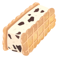 Drawing of Biscuits icecream png