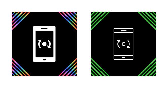 icono de vector de copia de seguridad y reinicio