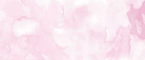 Abstract soft pink watercolor for the background vector