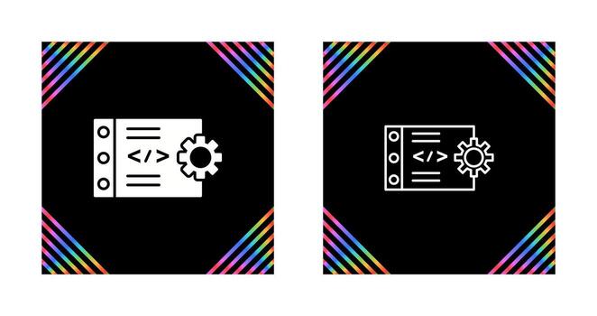 icono de vector de desarrollo