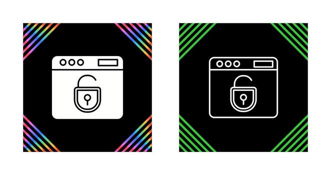 descifrar icono de vector