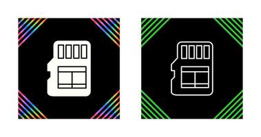 Memory Card Vector Icon