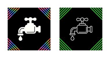 Water Faucet Vector Icon