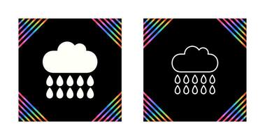 Rain Vector Icon