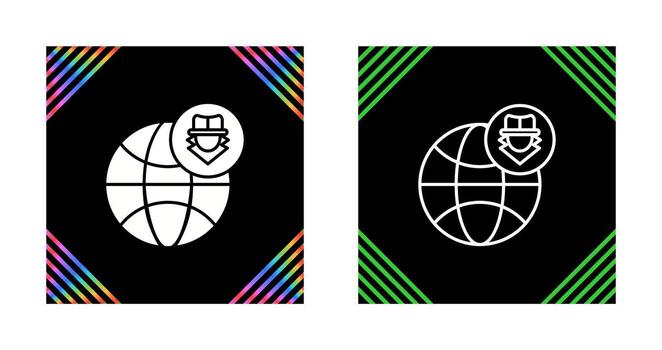 Network Hack Vector Icon