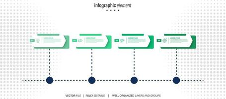 negocio datos visualización cronograma infografía íconos diseñado para resumen antecedentes modelo hito elemento moderno diagrama proceso tecnología digital márketing datos presentación gráfico vector