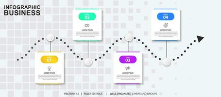 Vector abstract element timeline infographics.