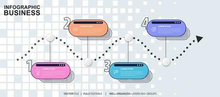 negocio datos visualización cronograma infografía íconos diseñado para resumen antecedentes modelo hito elemento moderno diagrama proceso tecnología digital márketing datos presentación gráfico vector