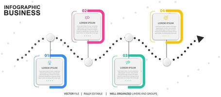 Business road map timeline infographic city designed for abstract background template milestone element modern diagram process technology digital marketing data presentation chart Vector illustration