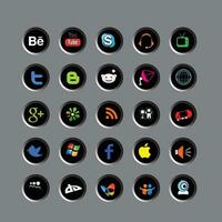 social icon communication vector business symbol web illustration community network design media internet technology