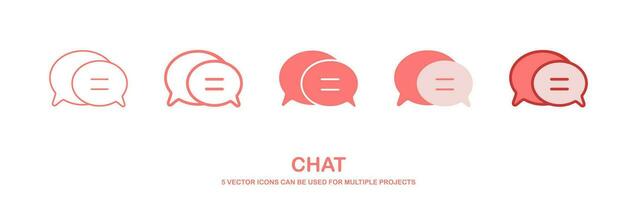 Speech Bubble With Text Lines icon vector, message icon. vector illustration.