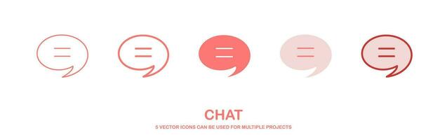 Speech Bubble With Text Lines icon vector, message icon. vector illustration.