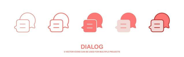 Speech Bubble With Text Lines icon vector, message icon. vector illustration.