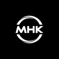 MHK Letter Logo Design, Inspiration for a Unique Identity. Modern Elegance and Creative Design. Watermark Your Success with the Striking this Logo. vector