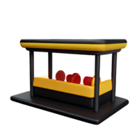 Restaurant 3d Rendern Symbol Illustration png