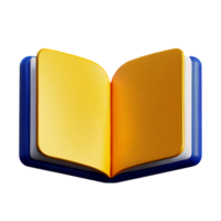 Biblia 3d representación icono ilustración png