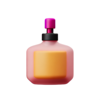 parfum 3d le rendu icône illustration png