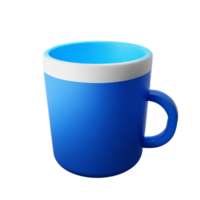 mug 3d rendering icon illustration png