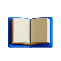 Biblia 3d representación icono ilustración png