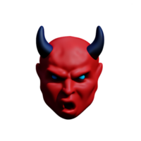 diable 3d le rendu icône illustration png