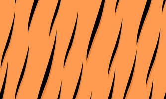 Tiger skin pattern background with a bright orange blend vector