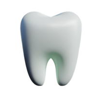 teeth 3d rendering icon illustration png