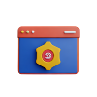 coding 3d rendering icon illustration png