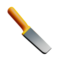 coltello 3d interpretazione icona illustrazione png