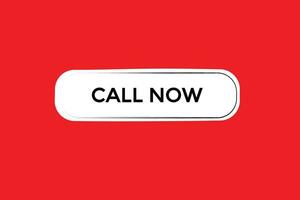 new call now modern, website, click button, level, sign, speech, bubble  banner, vector