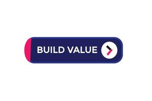 new build value modern, website, click button, level, sign, speech, bubble  banner, vector