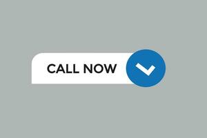 new call now modern, website, click button, level, sign, speech, bubble  banner, vector