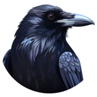 corvo cartone animato ai generativo png