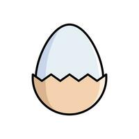 egg icon vector design template simple and clean