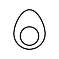 egg icon vector design template simple and clean