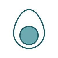 egg icon vector design template simple and clean