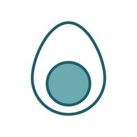 egg icon vector design template simple and clean