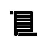 paper icon vector design template simple and clean