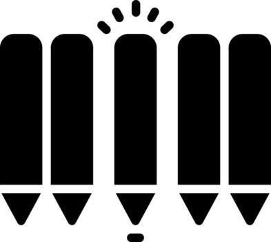 solid icon for highlighted vector