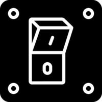 solid icon for switch vector